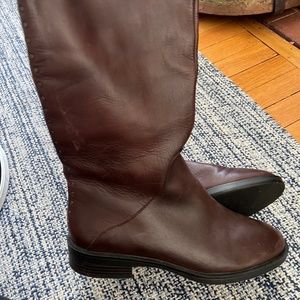 Anthropologie leather boots
